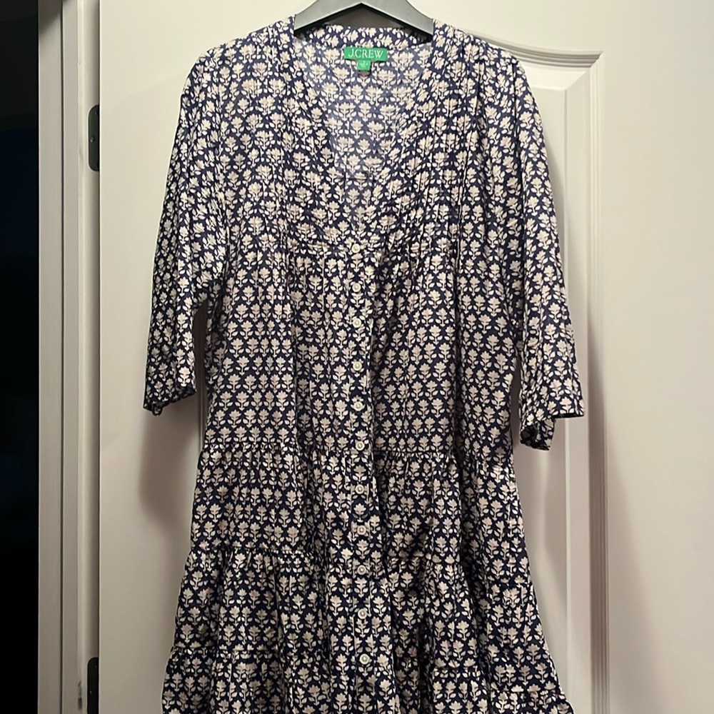 J crew dress coverup size small